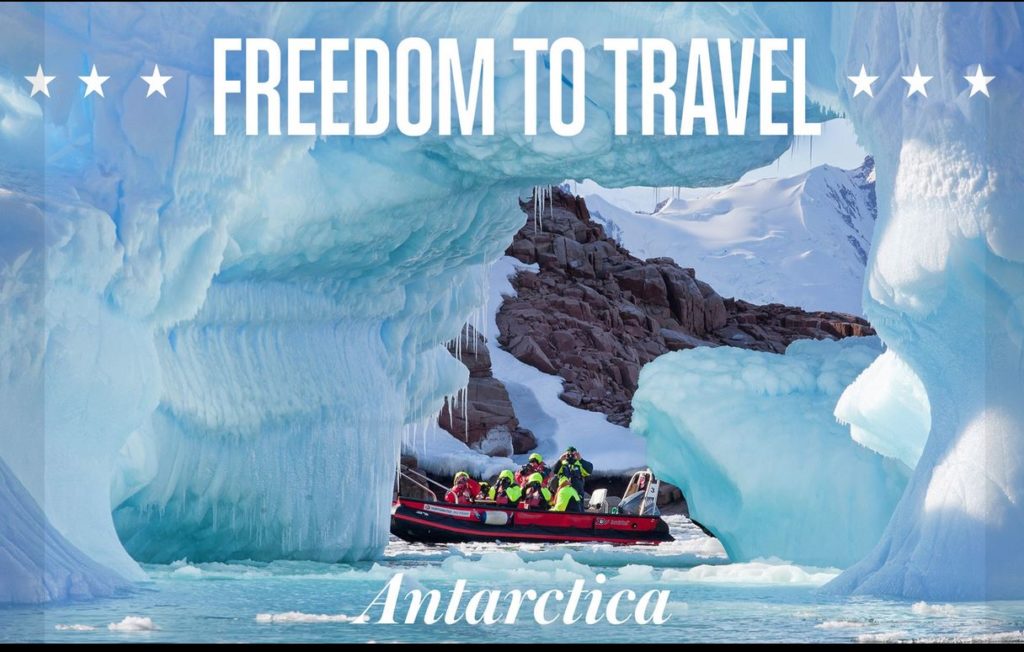 Freedon to travel - Antartica