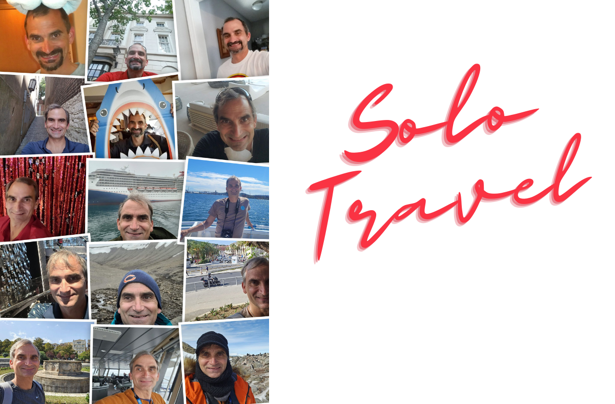 Solo Travel - The many faces of Drew
